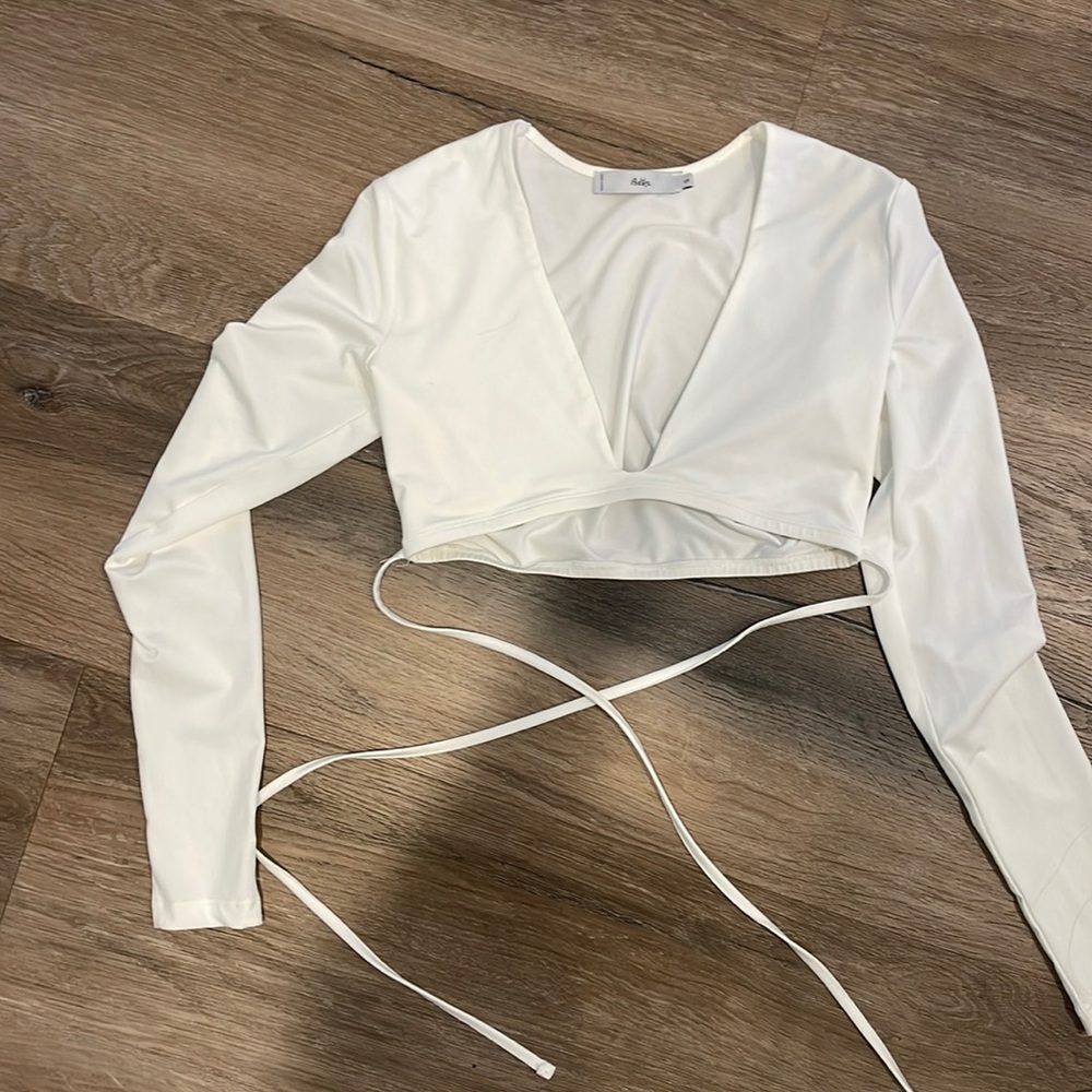 Brand new never work adika tie up shirt!